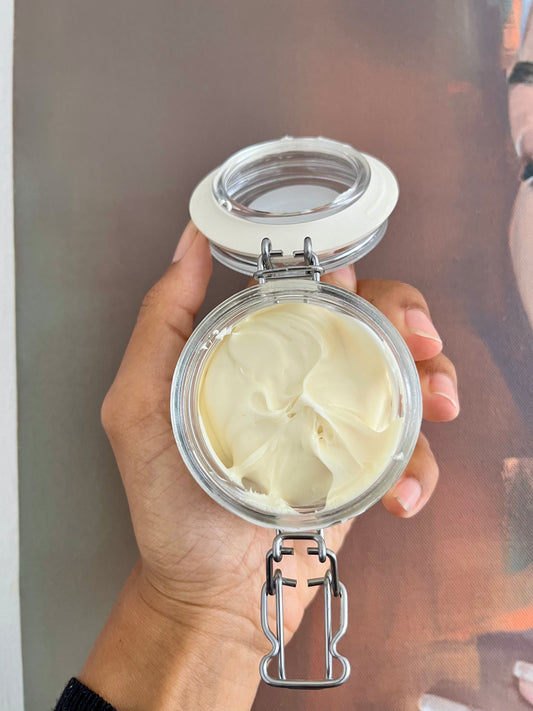 Whipped body butter