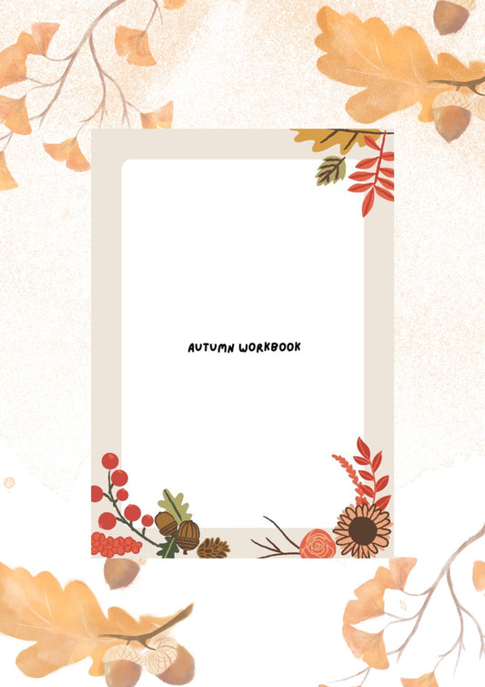 Printable Autumn Workbook